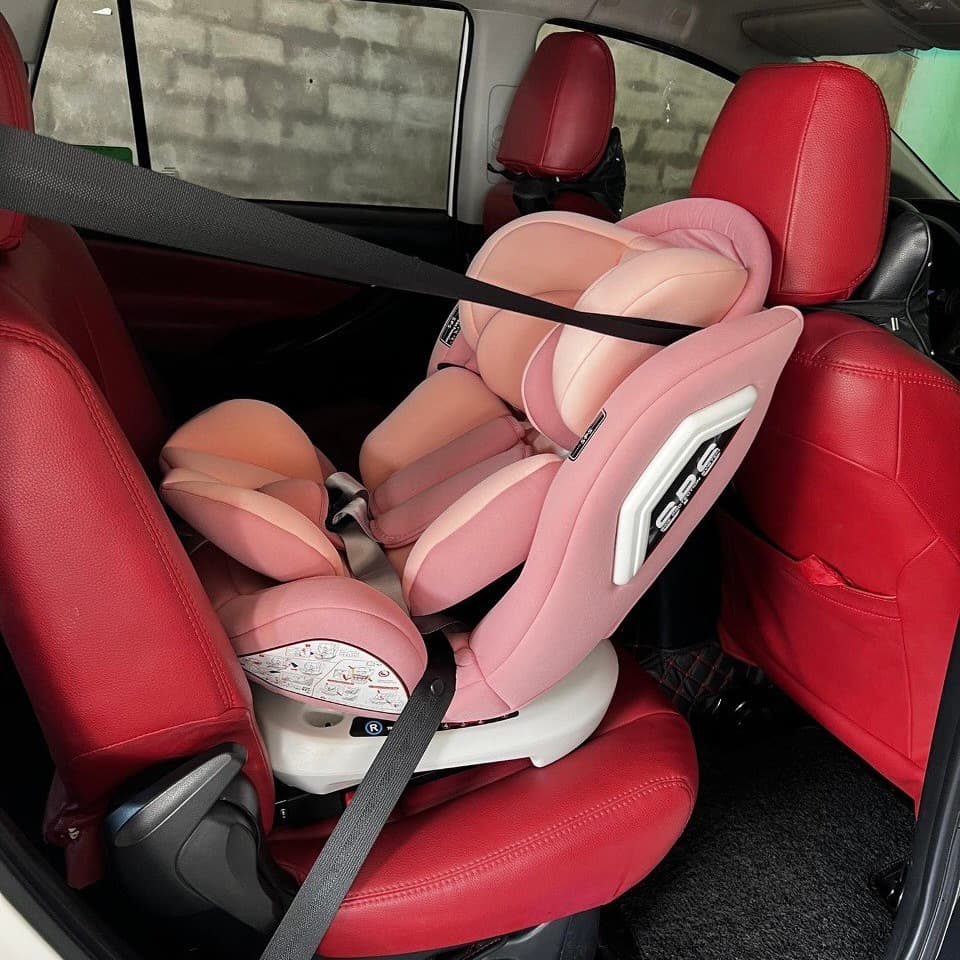 Hình ảnh phụ Hình ảnh sản phẩm YUESHAN C008 GHẾ NGỒI Ô TÔ TRẺ EM ISOFIX XOAY 360 ĐỘ 2